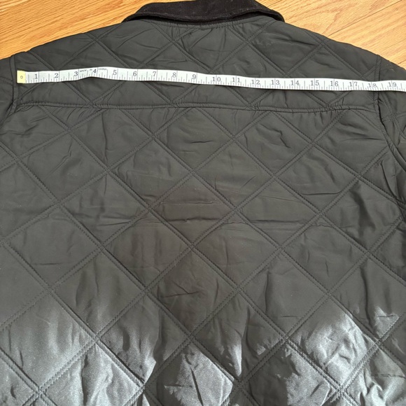 NWT GH Bass & CO Quilted Black Barn Jacket - Picture 3 of 14